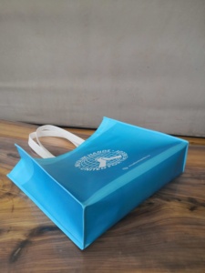 Sac promotionnel réutilisable en non-tissé, sac de courses pour supermarché, sacs fourre-tout en PP non-tissé avec logo imprimé personnalisé - Product Image 2