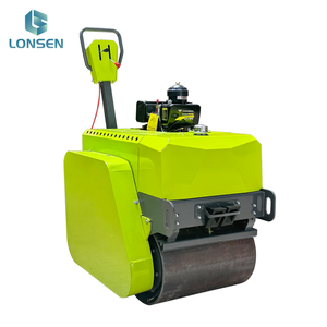 Rodillo de carretera vibratorio pequeño de doble tambor con motor Changfa a precio competitivo - Product Image 2