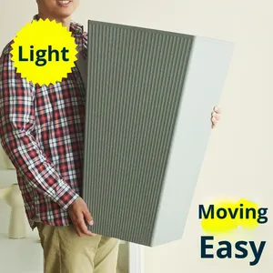 Maceta de resina de pájaro de planta verde grande y moderna, maceta alta cuadrada de plástico grueso para sala de estar, balcón, diseño especial - Product Image 3