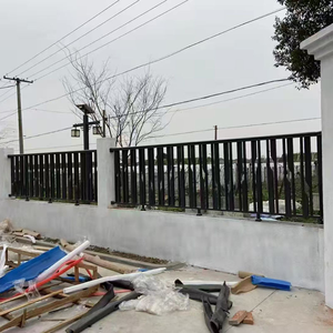 2025 mới nhôm nghệ thuật biệt thự sân hàng rào vườn hàng rào Cổng ngoài trời nhà tường Hợp kim nhôm hàng rào - Product Image 3