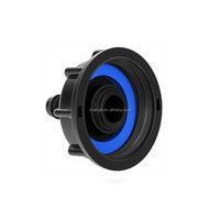 Adaptateur de raccord de tuyau IBC de 2 pouces à 0,62 pouce, F-BSP vers raccord cannelé mâle, PP HDPE S60x6 pour sortie de conteneur-citerne