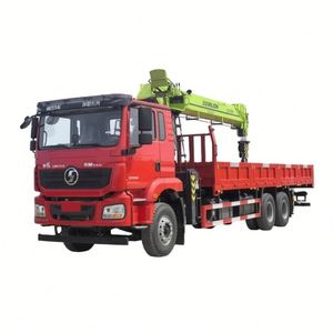 Grúa Montada en Camión Zoomlion de 14 Toneladas con Pluma de 5 Secciones, Camión de Transporte y Elevación Shacman Delong 6x4 con Doble Eje Trasero, Motor Weichai de 270HP - Product Image 1