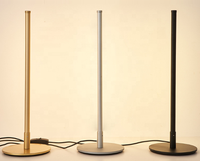 Décoration luxe vertical salon lumière tactile gradateur batterie rechargeable sans fil support lampadaire