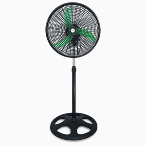 Bán Khuyến Mãi 18Inch 3Pcs Lưỡi Nhựa Mùa Hè Bệ Fan 55W Cuộc Sống Lâu Dài Điện Đứng Người Hâm Mộ Chất Lượng Cao Thông Gió Nghiệp - Product Image 1