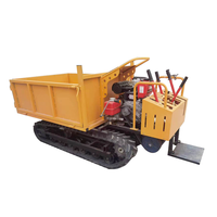 Dumper chenillé articulé Xingzhou 3-5 tonnes, nouveau moteur diesel, chenilles en caoutchouc, mécanisme de levage hydraulique en acier inoxydable pour