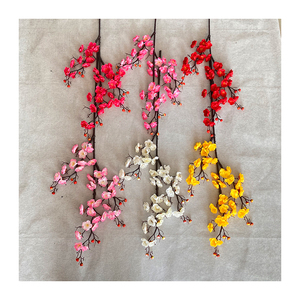 Flores Artificiales Decorativas de Exterior de Alta Calidad al por Mayor, <span class=keywords><strong>Rey</strong></span> de las Flores de Ciruelo - Product Image 3