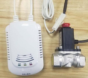 Lpg Gás <span class=keywords><strong>Detector</strong></span> Nz com Shut off Valve <span class=keywords><strong>Battery</strong></span> e AC <span class=keywords><strong>Powered</strong></span> Gás Leakage <span class=keywords><strong>Detector</strong></span> para Cozinha - Product Image 2