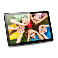 Écran publicitaire numérique Android mural avec cadre en acrylique fin, tablette numérique LCD pour la publicité intérieure, tablette numérique pour les magasins et les restaurants