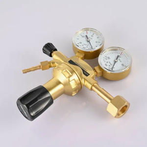Regulador de Presión de Dióxido de Carbono de Alta Presión de Cobre Estilo Europeo EN G1/4 W24.32 para Soldadura - Product Image 4