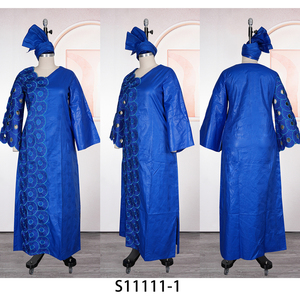 Robes <span class=keywords><strong>Boubou</strong></span> traditionnelles H&D S11111-1, nouveau design, robes africaines pour femmes, robes à strass tendance - Product Image 4