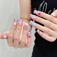 Ongles à presser en acrylique faits à la main en gros, style bec de canard