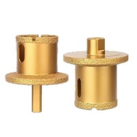 Foret diamanté brasé sous vide haute performance M10 pour meuleuse d'angle, scie cloche pour granit, marbre, céramique, porcelaine