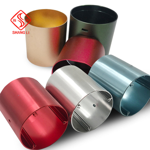 Tùy chỉnh ép đùn nhôm hình trụ trường hợp vỏ cho thiết bị điện tử CNC xử lý vòng bao vây nhà ở - Product Image 5