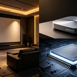 Récepteur TV arabe HD incluant toutes les chaînes arabes à partir de 2016, système d'exploitation Android 12, résolution 8K, 4 Go de RAM, 64 Go de stockage - Product Image 4