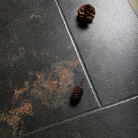 Carreaux de céramique extérieurs en pierre de Lyme au design moderne, antidérapants, 600x1200mm, idéaux pour les sols de jardins d'hôtels