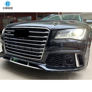 ชุดแต่ง <span class=keywords><strong>Audi</strong></span> <span class=keywords><strong>A8L</strong></span> ปี 2014-2018 อัพเกรดเป็น RS8 กันชนหน้า <span class=keywords><strong>W12</strong></span> ตะแกรงแบบตาข่าย D4/D5 พร้อมกรอบ ABS ตะแกรงกลาง  ลิ้นกันชนหลัง  ปลายท่อไอเสียแบบใหม่  ติดตั้งง่ายแบบ Bolt-On - Product Image 5