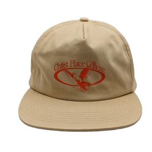 Casquette Snapback Vintage Non Structurée à Logo Personnalisé Imprimé Argenté, Profil Bas, Vente en Gros - Product Image 3