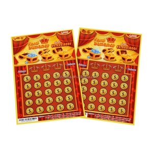 Cartes à gratter personnalisées, tickets de jeu à gratter écologiques, cartes à gratter de loterie personnalisées - Product Image 6