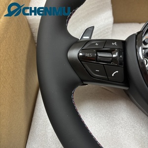 Volant en cuir M Sport noir piano pour BMW, compatible X3 X4 E70 E90 E92 M3 F22 F30 F32 F35 F10 F15, Plug and Play, directement de l'usine - Product Image 4