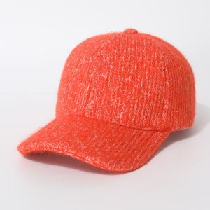 Gorra de béisbol de felpa gruesa informal deportiva para mujer, de color liso, con hilo plateado tejido, estilo Dad Hat, unisex - Product Image 3