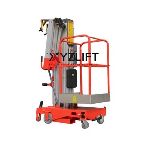Nacelle élévatrice électrique monoposte XYZ LIFT-<span class=keywords><strong>10M</strong></span> homologuée CE, 220V, en aluminium, pour une personne, à prix abordable - Product Image 1