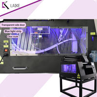 Imprimante UV DTF A3+ 3040 avec têtes d'impression XP600/i1600, laminage de film AB pour autocollants en cristal, coques de téléphone, tasses, métal, cuir