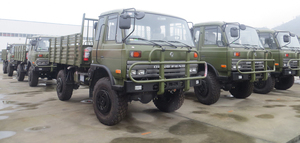 Dongfeng EQ2070 190HP Motor diésel Camión de carga 4x4 Drive Off Road Personal Transporte Vehículo portador para la venta - Product Image 2
