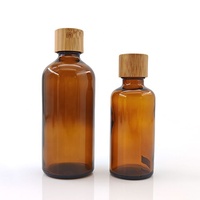 Tapa de Rosca de Bambú Ecológica de Alta Calidad con Función Antiderrames para Uso Cosmético