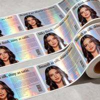 Vinyle PVC holographique écologique, durable, auto-adhésif, imperméable, forte adhérence, résistant aux UV et à la chaleur, stratifié