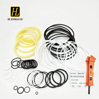 Kit de réparation de joints pour marteau brise-roche hydraulique, accessoire d'excavatrice pour machines minières et de carrière NPK 10XB
