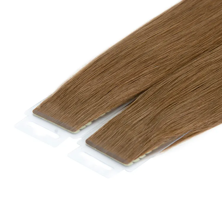 Affordable high quality Brazilian human hair double drawn narrow edge invisible tape hair