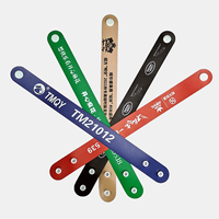 Bracelet promotionnel VIP pour événement, personnalisé avec logo imprimé, bracelet d'identification pour fête, étanche et réglable avec fermoir à pression