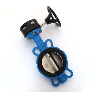 Vanne papillon Tzd Tangzheng D371X 10 16Q en fonte ductile avec joint souple EPDM pour la régulation bidirectionnelle de l'eau, de l'air et de l'huile - Product Image 1