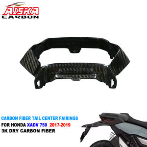 AISKA 100% Fibre de Carbone 3K Entièrement Sèche, Accessoires <span class=keywords><strong>Moto</strong></span>, Carénage Central de Selle Arrière pour Honda XADV 750 2017 2018 2019 - Product Image 1