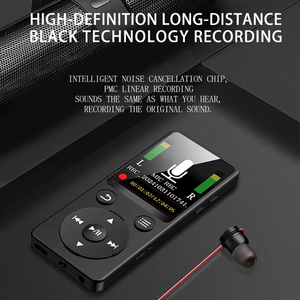 Reproductor MP3 de 1,8 pulgadas, reproductor de música portátil inalámbrico BT 5,0, compatible con tarjeta TF de 64GB, Radio FM para estudiantes, deportes, gimnasio, correr - Product Image 2