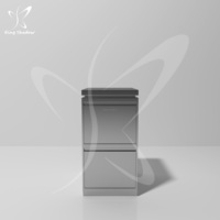 Meuble de salon chariot, station de style, en argent sterling