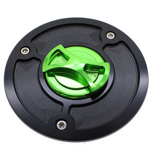 ฝาครอบถังน้ำมันเชื้อเพลิงสำหรับ <span class=keywords><strong>Kawasaki</strong></span> ZX10R ZX6R 650R <span class=keywords><strong>Ninja</strong></span> CNC อะไหล่รถจักรยานยนต์ ALU - Product Image 1