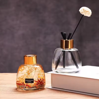 Bouteilles de diffuseur à roseaux de luxe en gros 50ml/100ml/150ml/200ml – Contenants en verre vides pour parfums et arômes DIY longue durée