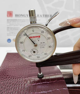 Прямые поставки с завода: Экологичная водонепроницаемая искусственная кожа с узором под крокодила, устойчивая к истиранию, для сумок и обуви, с возможностью выбора цвета. - Product Image 5