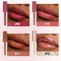 Brillant à lèvres hydratant étanche à l'eau Coupe antiadhésive Beauté des lèvres Maquillage de luxe Brillant à lèvres multicolore Produits Offre Spéciale