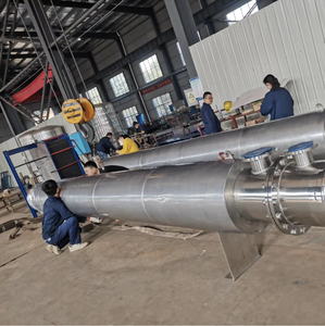 Cristalliseur à circulation forcée SS316L/Titanium/2205 MVR avec pompe pour la cristallisation du chlorure de sodium - Product Image 4