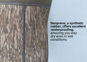 TOPIND Cómodo Camuflaje Hombres Shadow Waders Impermeable Aislamiento Neopreno Pesca Caza Chest Waders con Botas - Product Image 6