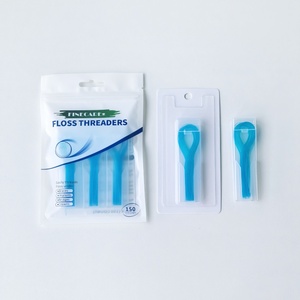 <span class=keywords><strong>Fil</strong></span> <span class=keywords><strong>dentaire</strong></span> en nylon bleu/vert pour le nettoyage des dents avec appareils orthodontiques, bridges, implants et dispositifs orthodontiques - Product Image 6
