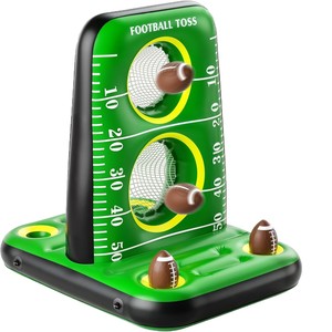 Football Toss Inflatable Floating Target Game 100x80cm PVC Pool Toy For Outdoor Water Fun - Product Image 5