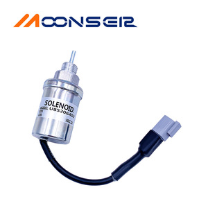 Vanne solénoïde Moonsen U85206452 DC 12V pour coupure de carburant des excavatrices - Product Image 4