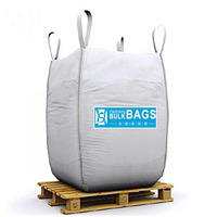 8 Yard 1 Tonne Super Sack Respirant Jumbo PP Fibc Dumpster Sac à déchets Emballage Heavy Duty pour Sable Gravier pour Entrepreneurs