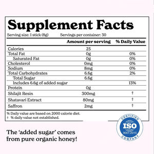 OEM suplemen SHE-LAJIT batang madu organik 85 + jejak energi Mineral SHE-LAJIT batang madu - Product Image 4