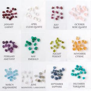 Healing pha lê Nhẫn đá tự nhiên màu xanh sapphire bán buôn mạ vàng có thể điều chỉnh 925 sterling Silver Birthstone Nhẫn - Product Image 6