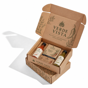 Caja de Envío de Papel Corrugado con Logotipo Personalizado, MOQ Bajo, para Botellas de Salsa Picante, con Separador, Ecológica - Product Image 4