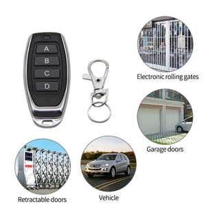 Qiachinp KT05-<span class=keywords><strong>ABCD</strong></span>-4 433Mhz 4 push button chuyển đổi điều khiển từ xa học tập mã EV1527 không dây on/off in logo Transmitter - Product Image 5